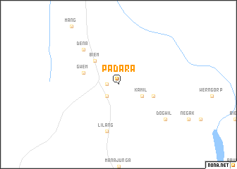 map of Padara