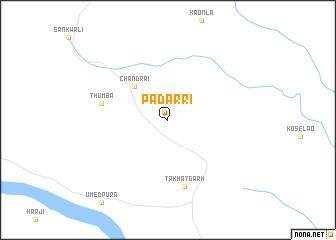 map of Padarri