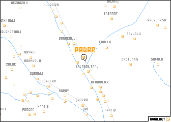 map of Padar