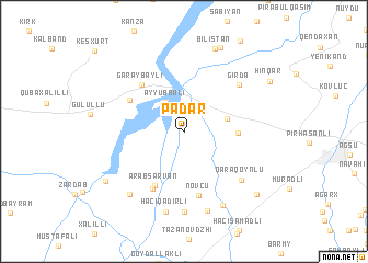 map of Padar