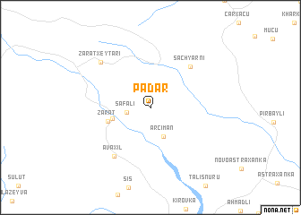 map of Padar