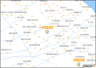 map of Padar