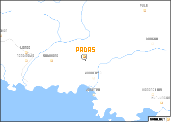 map of Padas