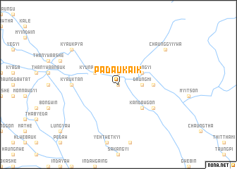 map of Padauk-aik