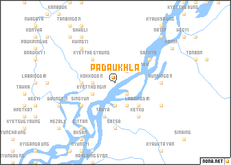 map of Padaukhla