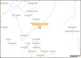 map of Padaukkhi