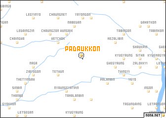 map of Padaukkon