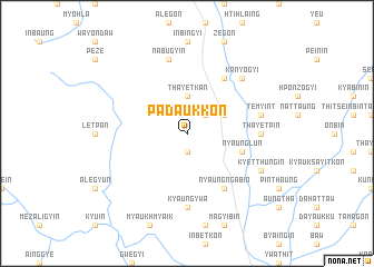 map of Padaukkon