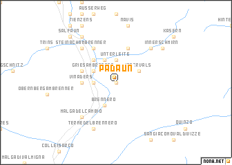 map of Padaun