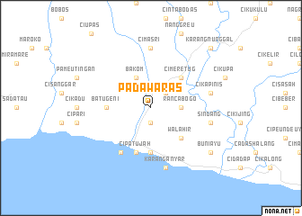 map of Padawaras