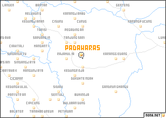 map of Padawaras