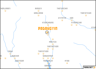 map of Padawgyin