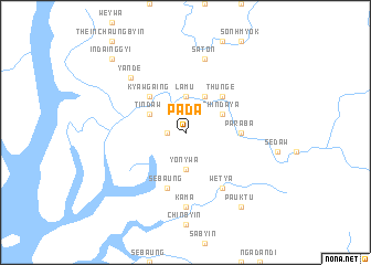 map of Pada