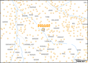 map of Paddār