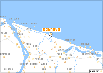 map of Paddaya