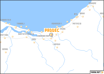 map of Paddec