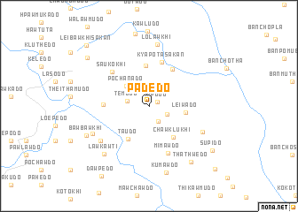 map of Padedo