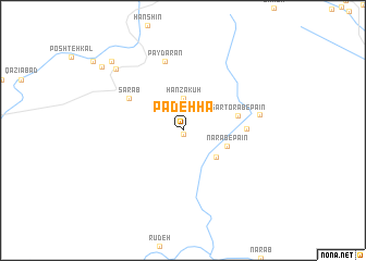 map of Padehhā