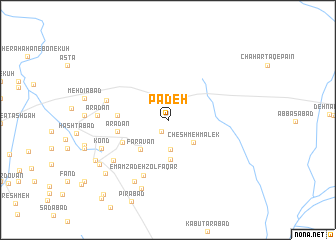 map of Pādeh