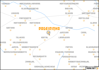 map of Padeirinha