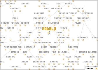 map of Padélo