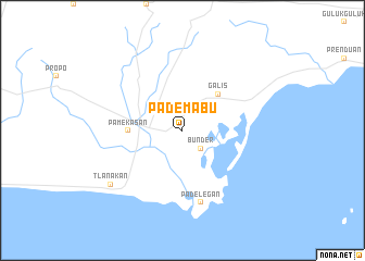 map of Pademabu