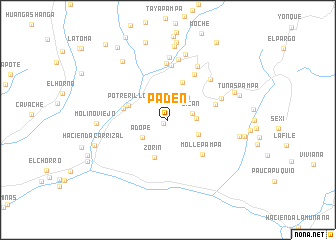 map of Paden