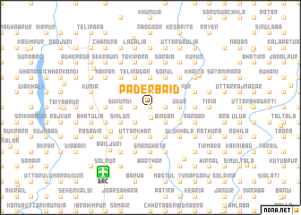 map of Pāderbāid