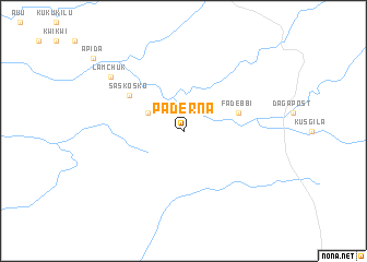 map of Paderna