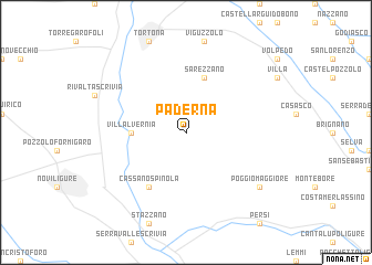 map of Paderna