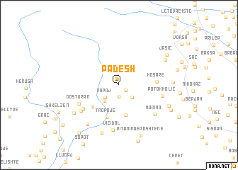 map of Padesh