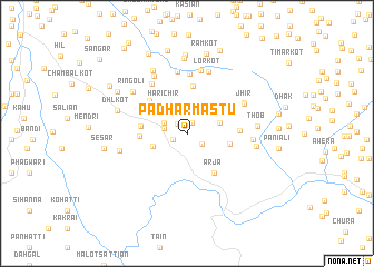 map of Padhar Mastu