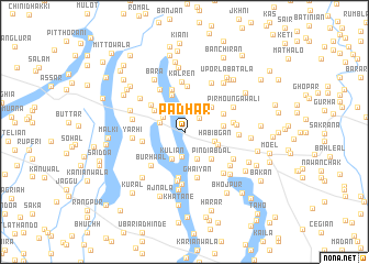 map of Padhār