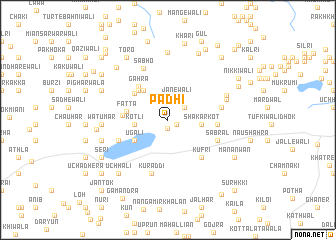 map of Padhi