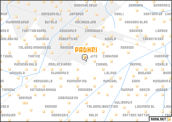 map of Padhri