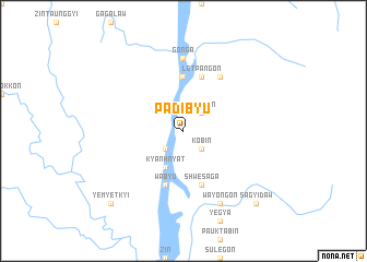 map of Padibyu