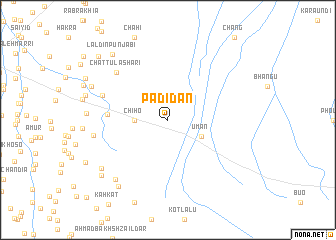 map of Pad Īdan