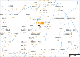 map of Padig