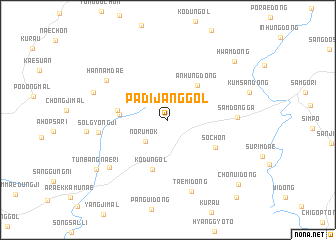 map of Padijang-gol