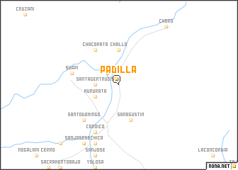 map of Padilla