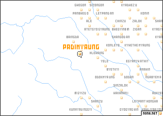 map of Padimyaung