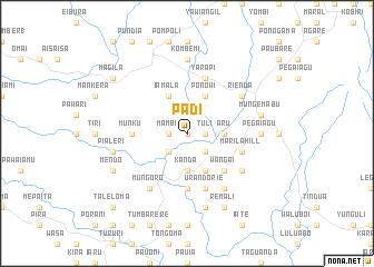 map of Padi