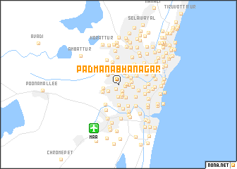 map of Padmanabha Nagar