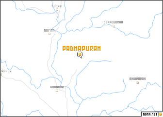 map of Padmapuram