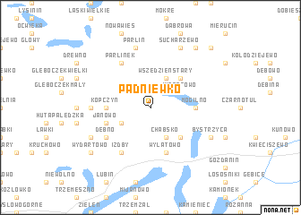 map of Padniewko
