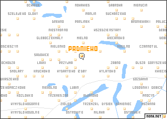 map of Padniewo