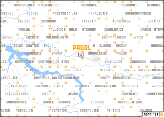 map of Padol