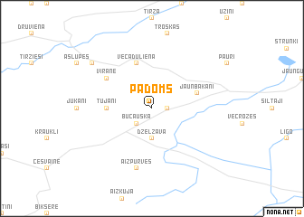 map of Padoms