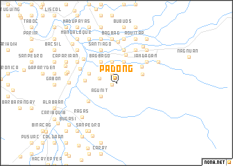 map of Padong