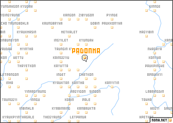 map of Padonma